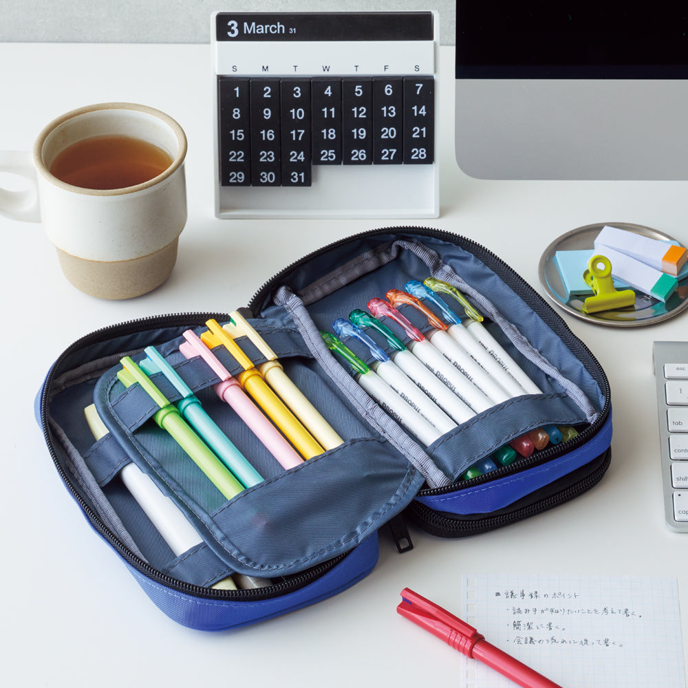 Designed for arrangement Zipper Pencil Case