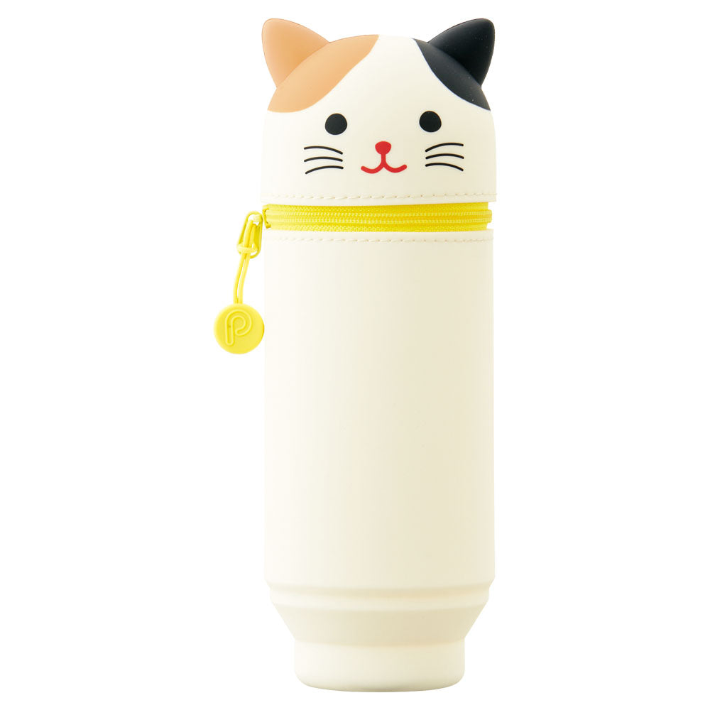 PuniLabo Stand Pen Stand Calico Cat