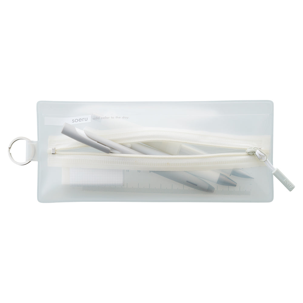 Soeru Center Zip Pen Case