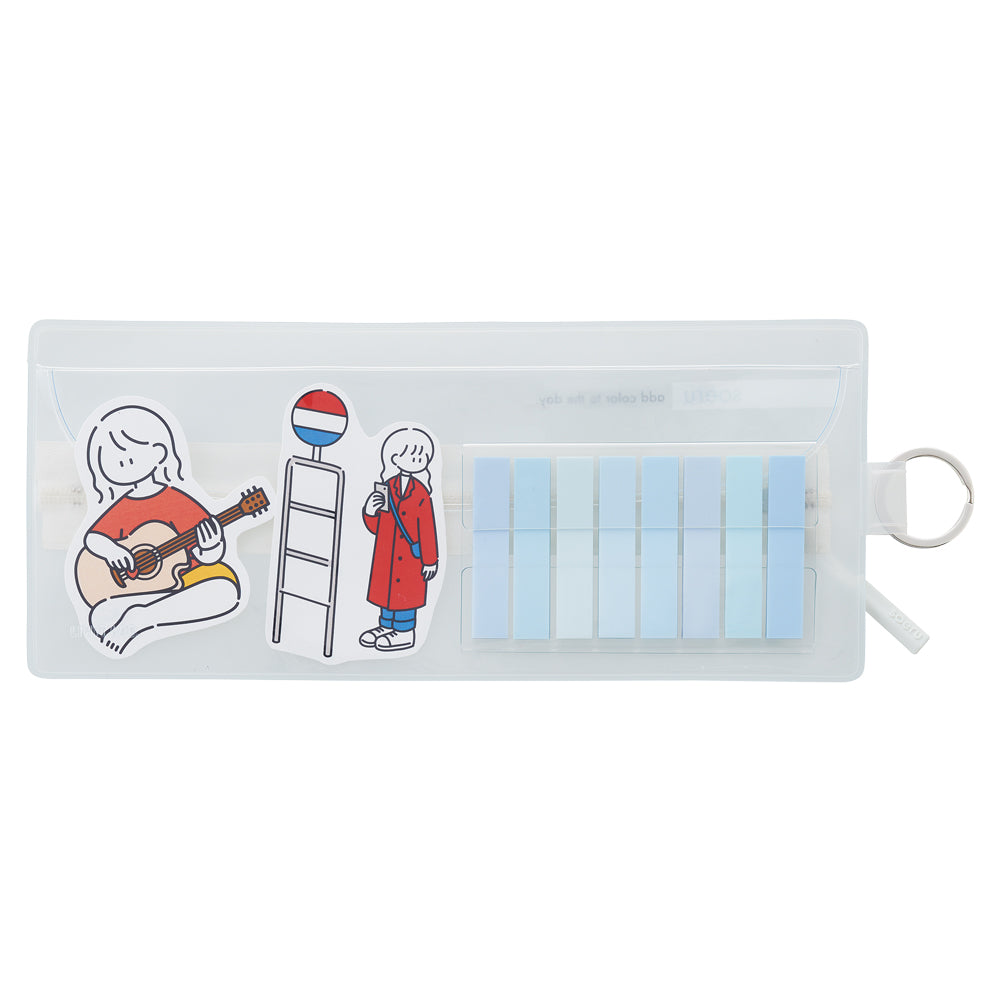 Soeru Center Zip Pen Case
