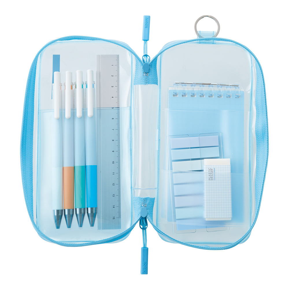 Soeru Round Zip Pen Case