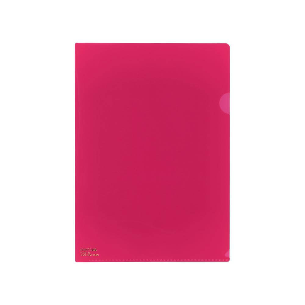 Color Clear Holder Deep Red