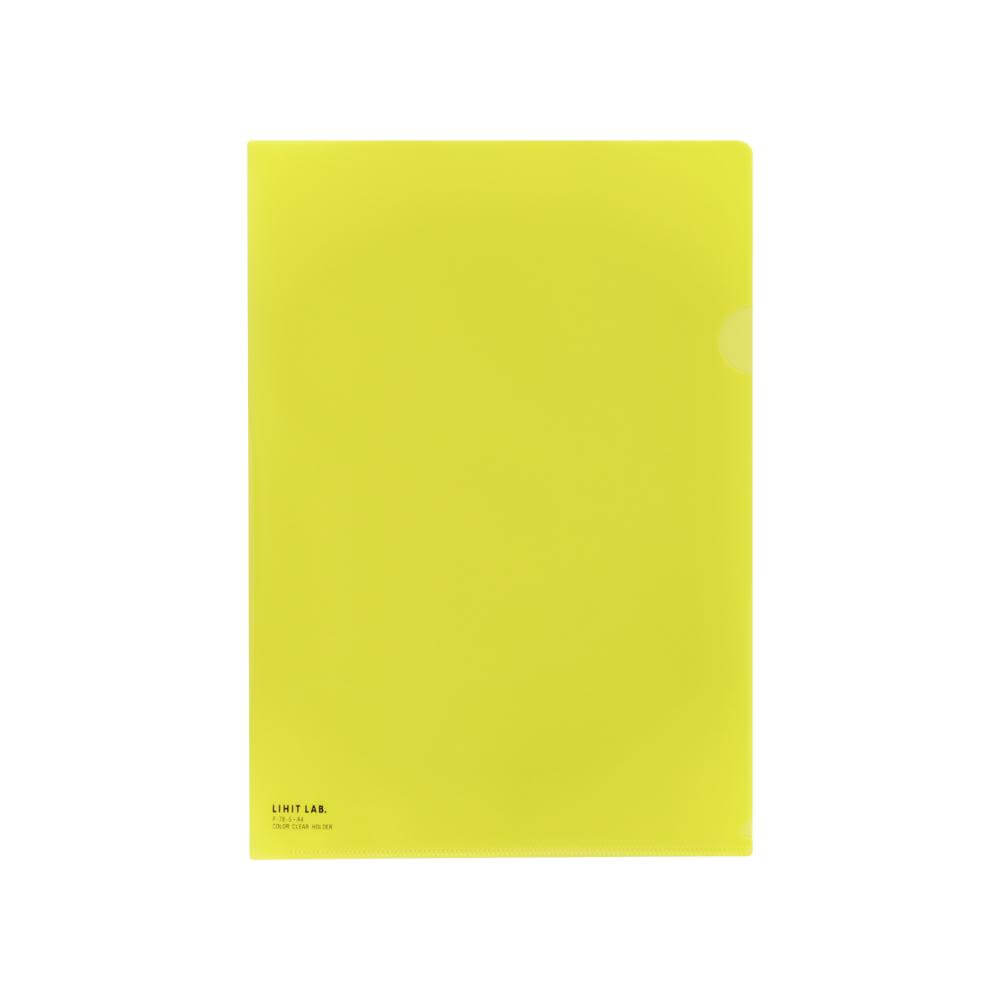Color Clear Holder Yellow