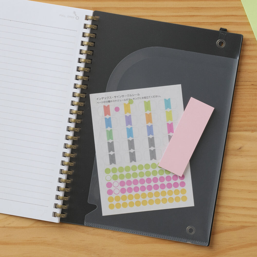 Pocket for Twist Notebook and Open Ring Notebook