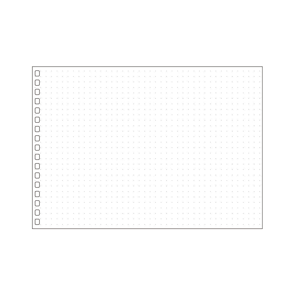 Refill Paper for Twist Notebook and Open Ring Notebook