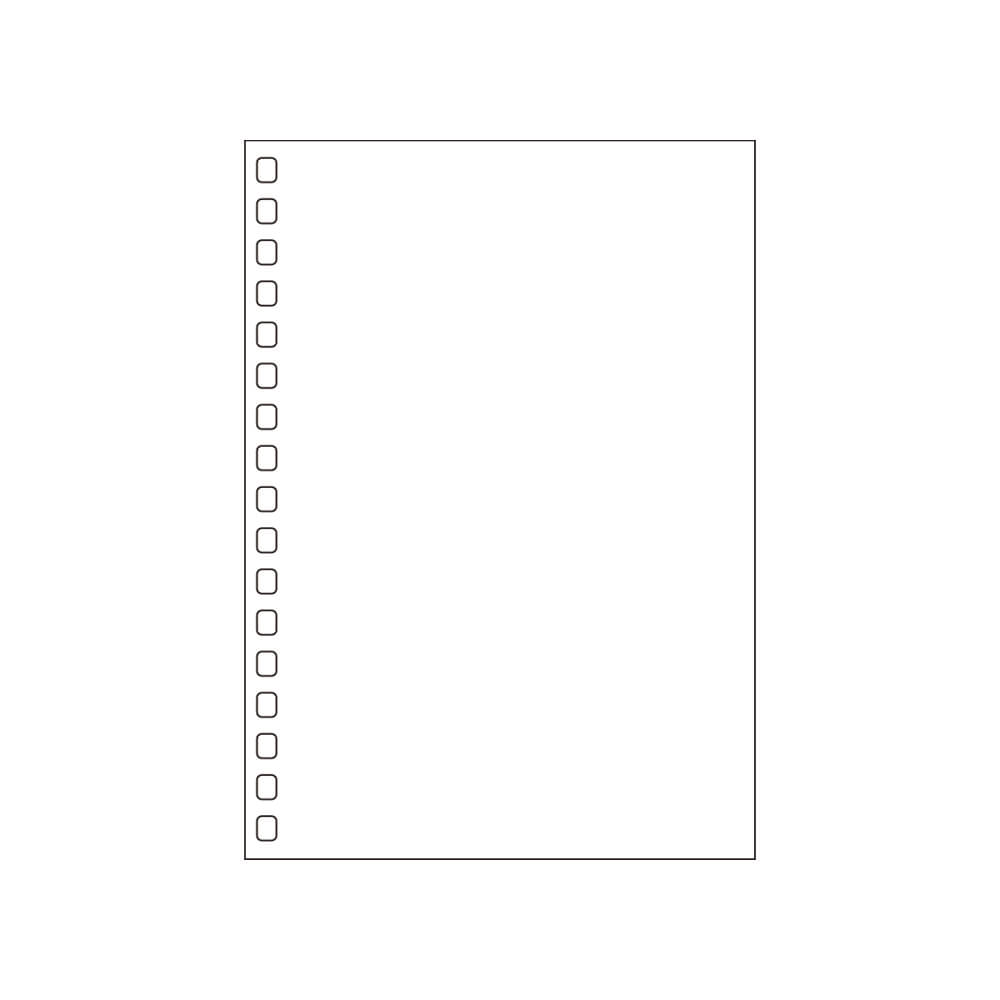 Refill Paper for Twist Notebook and Open Ring Notebook