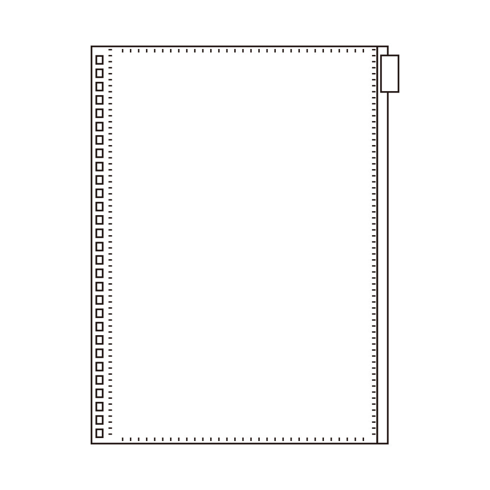 Clear Case for Twist Notebook and Open Ring Notebook