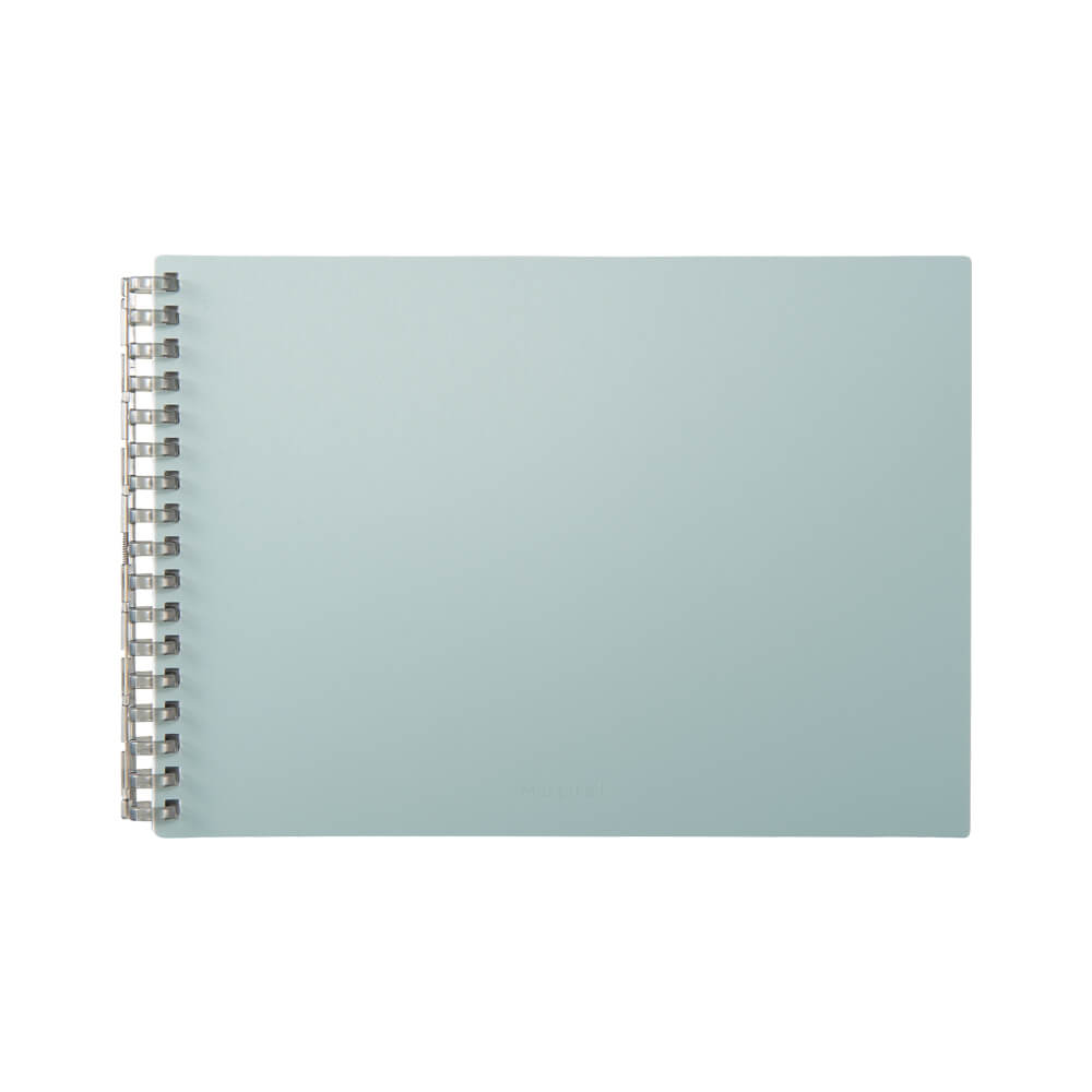 Mutual Open Ring Note Books Light Blue