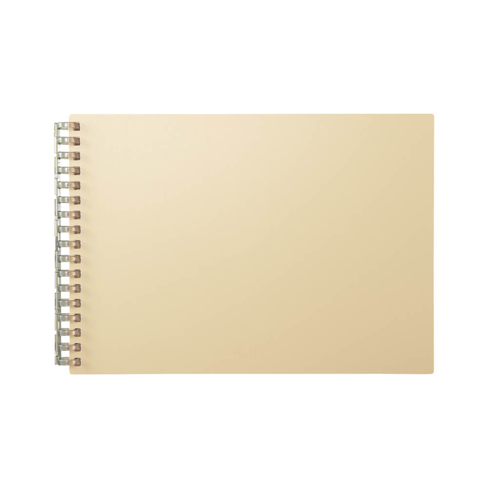 Mutual Open Ring Note Books Matte Yellow
