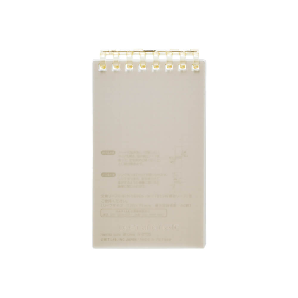 Open Ring Notebook