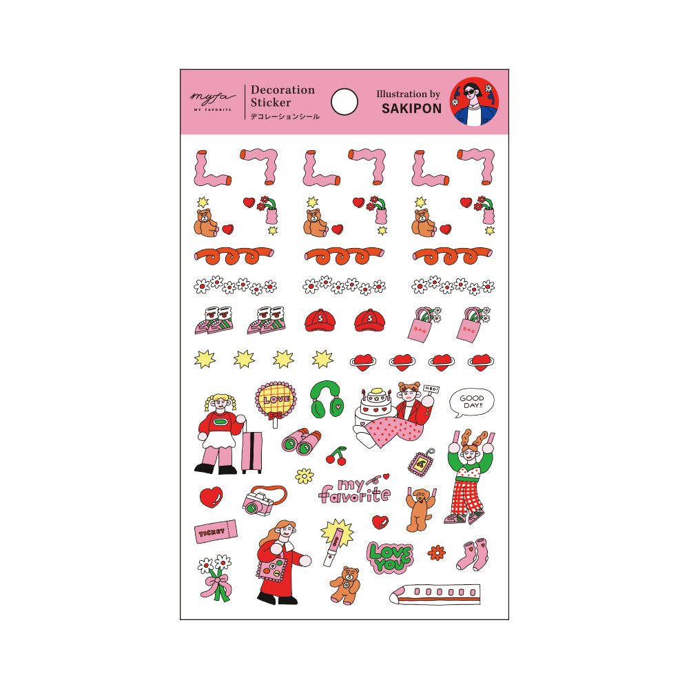myfa Decoration Sticker / Creator Collaboration