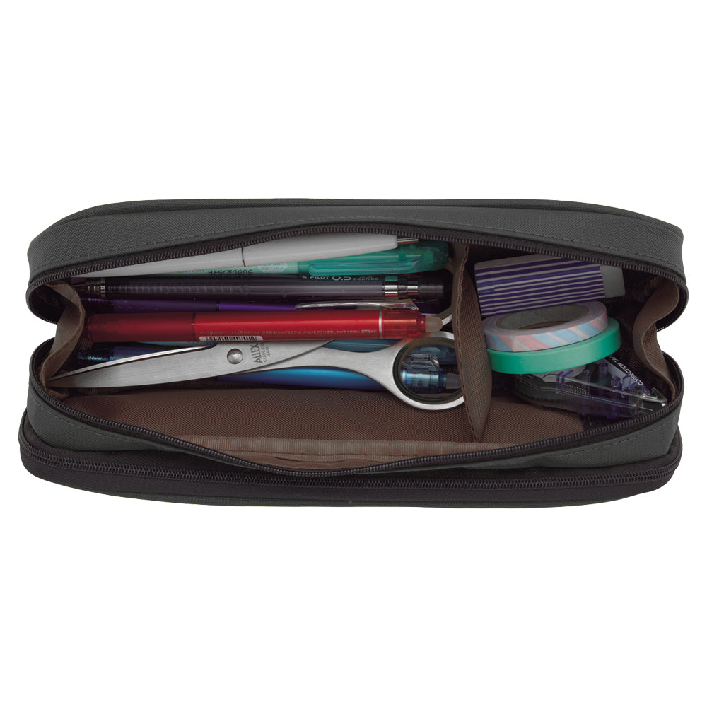 Designed for arrangement Zipper Pencil Case 2-Way
