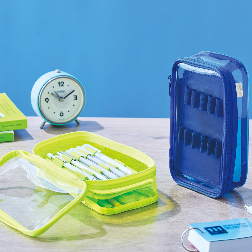 XCOA Reversible Clear Pen Case