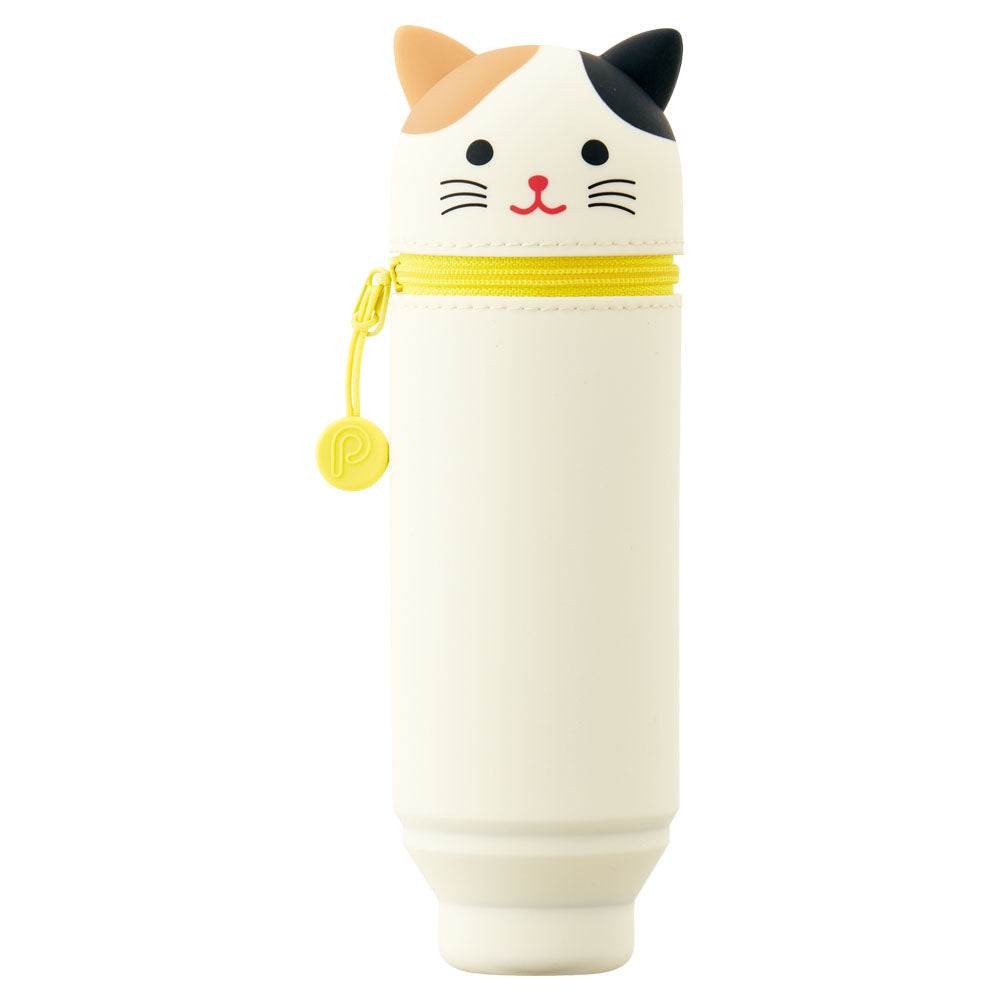 PuniLabo Stand Pen Stand Calico Cat