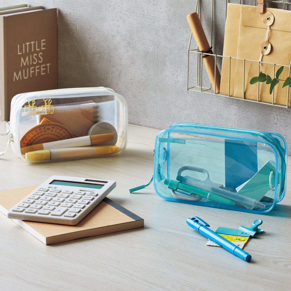 Soeru Clear Box Pen Case