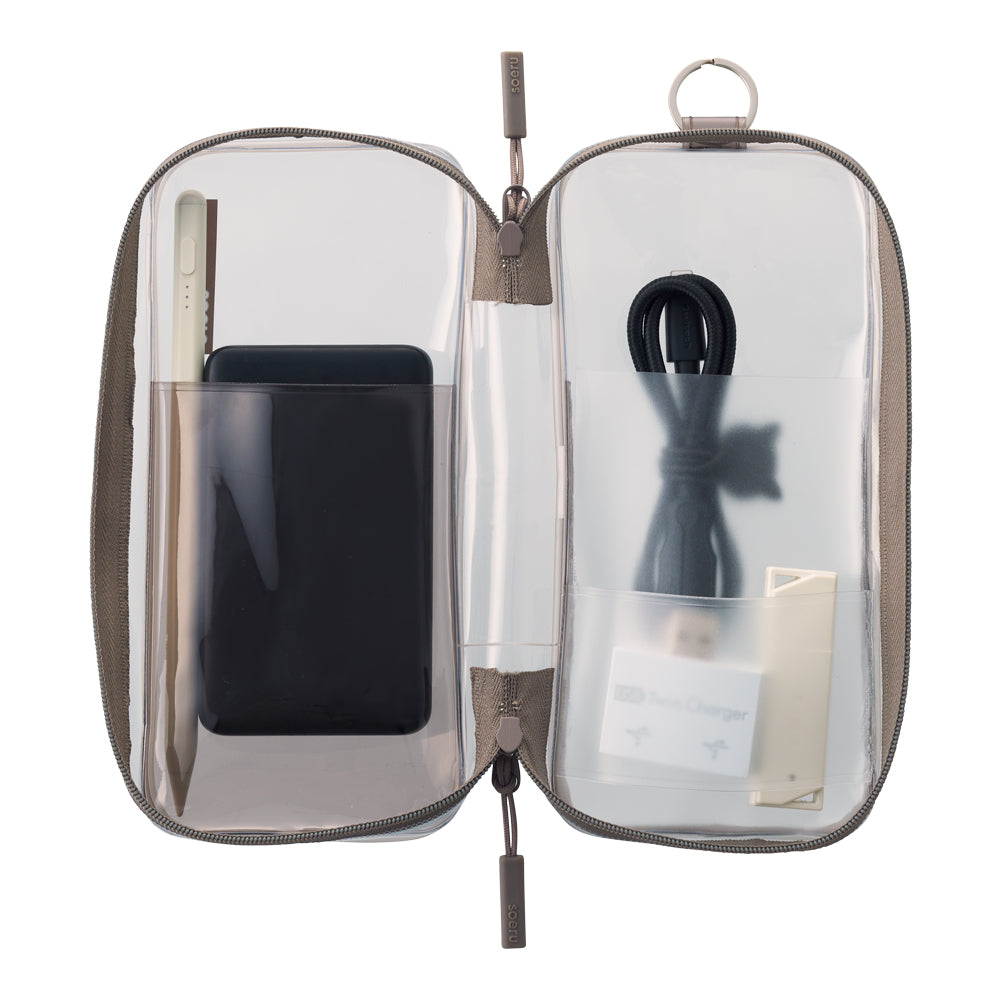 Soeru Round Zip Pen Case