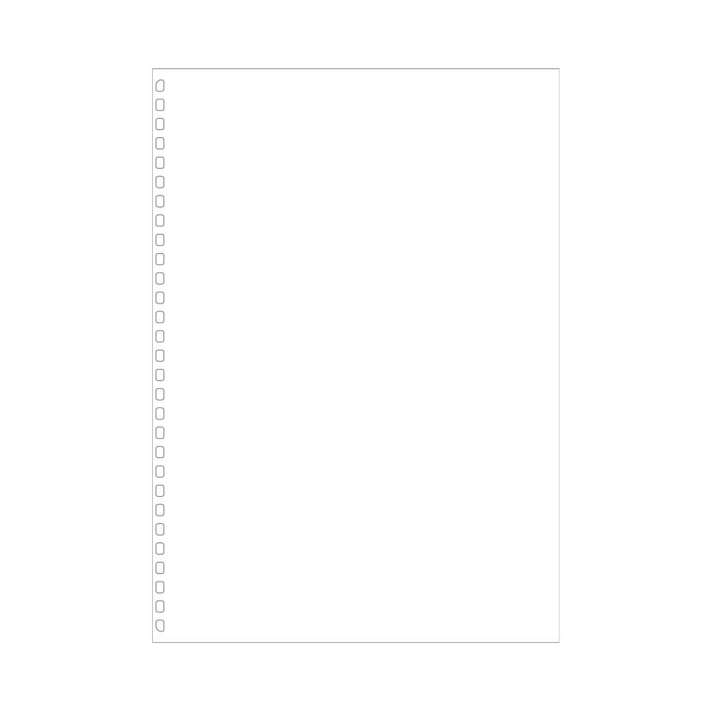 Refill Paper for Twist Notebook and Open Ring Notebook