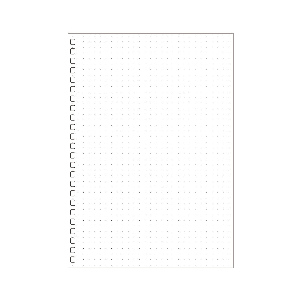 Refill Paper for Twist Notebook and Open Ring Notebook