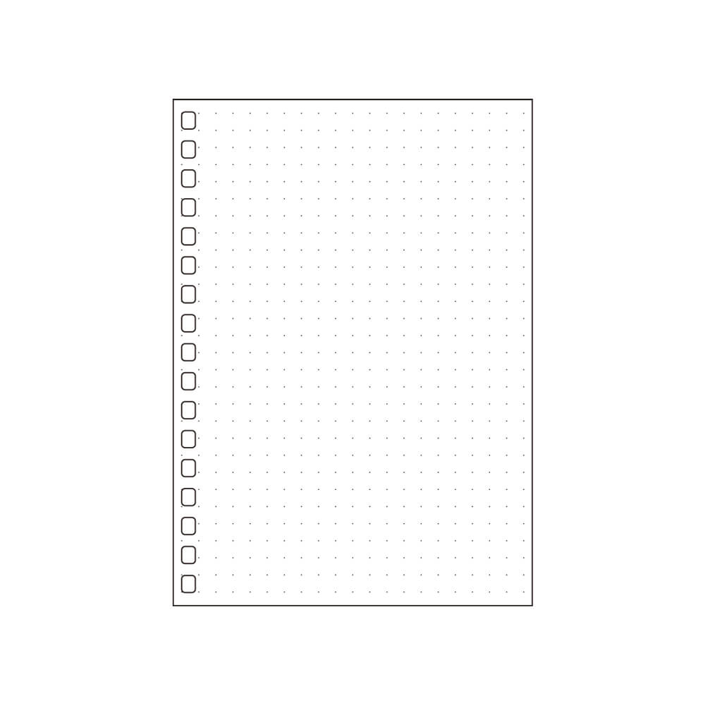 Refill Paper for Twist Notebook and Open Ring Notebook