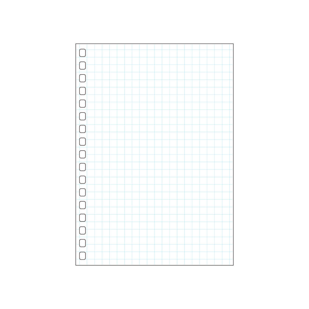Refill Paper for Twist Notebook and Open Ring Notebook