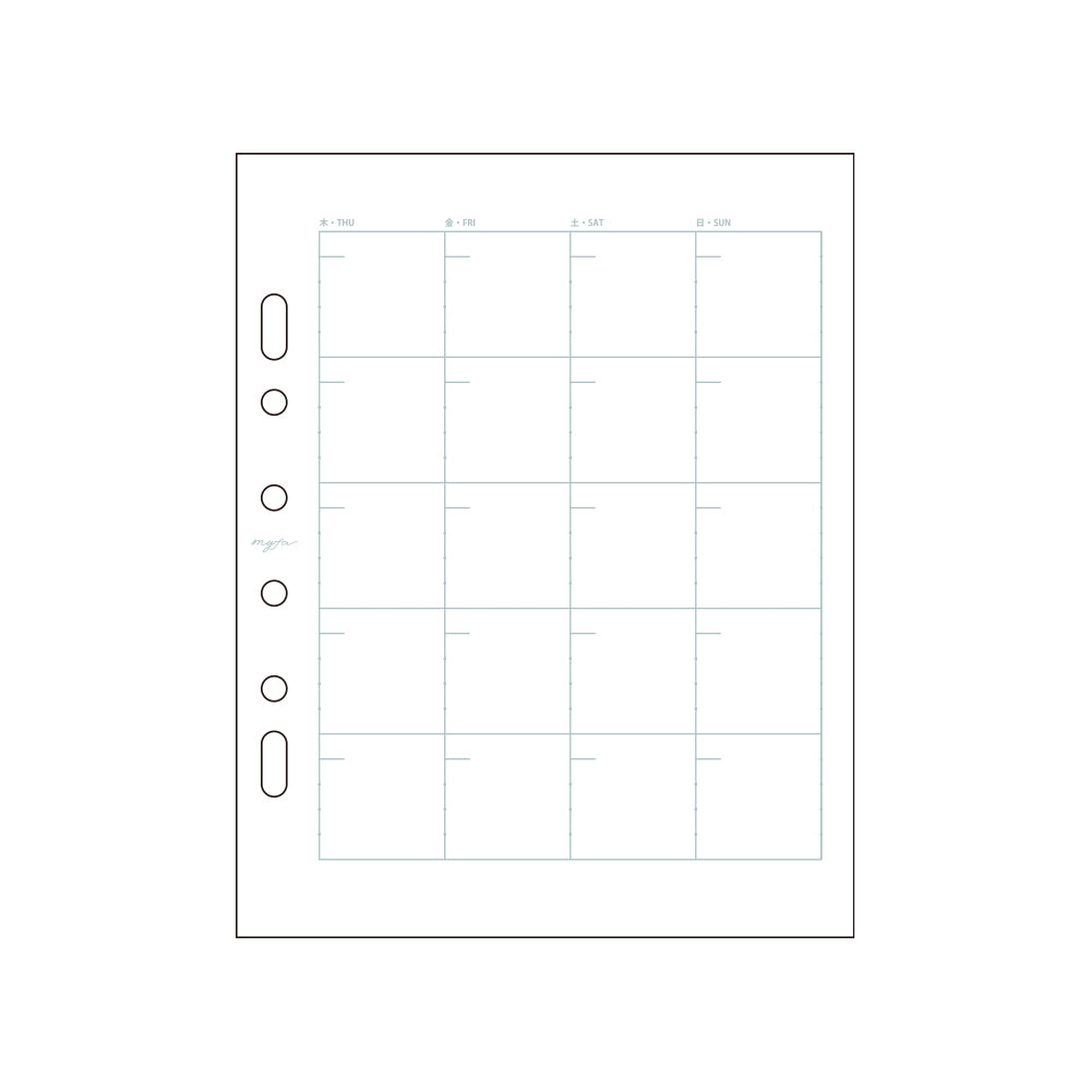 Refill Paper for myfa