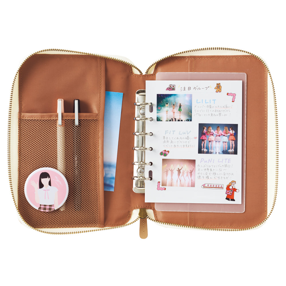 myfa Round Zip Binder