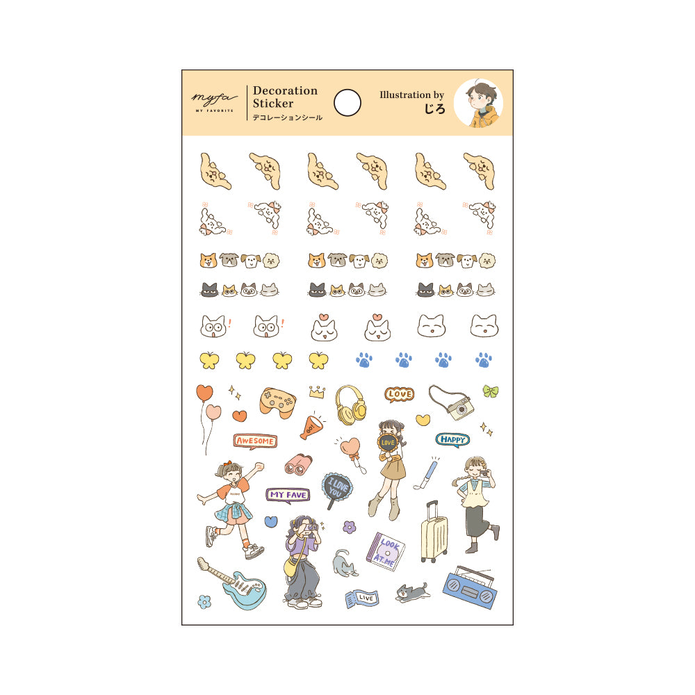 myfa Decoration Sticker / Creator Collaboration