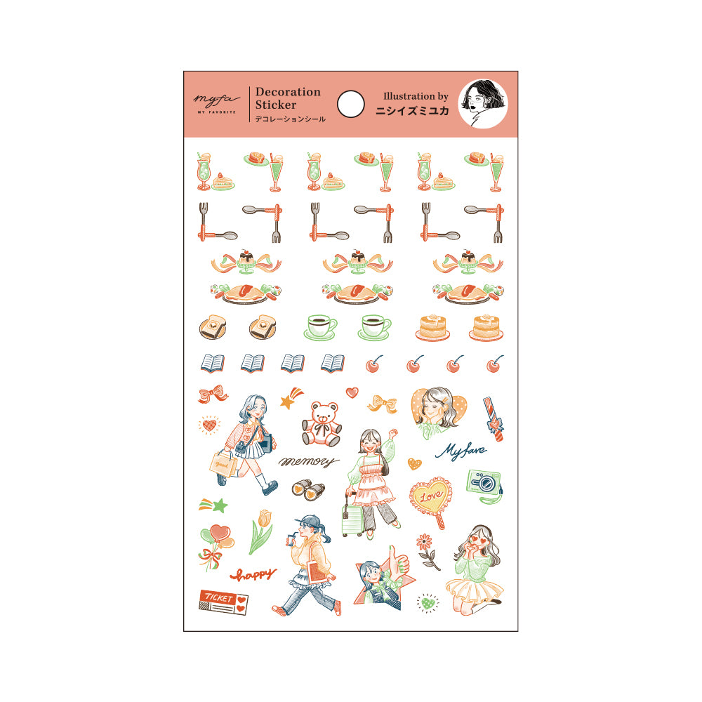 myfa Decoration Sticker / Creator Collaboration
